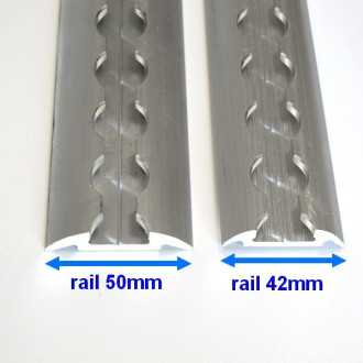 Rail Aero Aviation 1/2 rond LARGE -2x1M