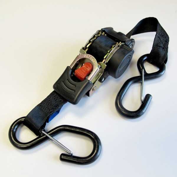 sangle à enrouleur avec linguet de sécurité