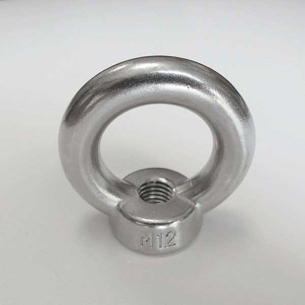 anneau fileté inox diamètre 12