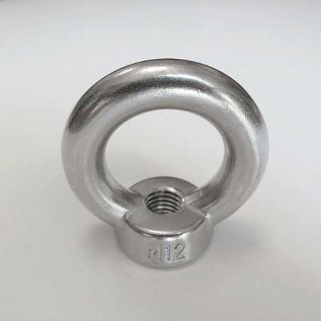 Anneau fileté Inox 12