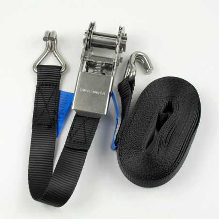 Sangle à cliquet Inox 25mm - 6M- 400kg