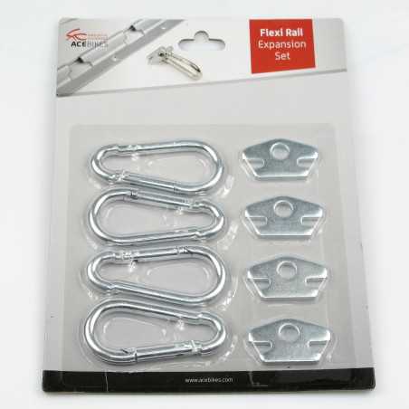 Mousquetons pour railset