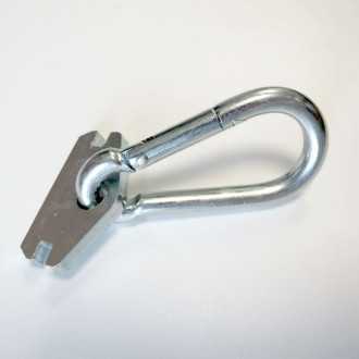 Set de 4 mousquetons pour railset