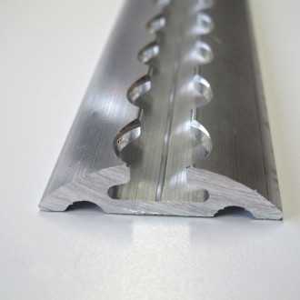 Rail Aero en aluminium, 1/2 rond - 0,50m | Akxion Shop
