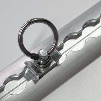 Rail Aero en aluminium, 1/2 rond - 0,50m | Akxion Shop