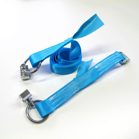 Sangle à came avec 2 anneaux Aero 1pt