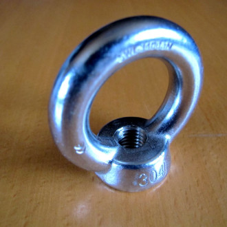 Anneau fileté Inox - diamètre filetage 8, 10 ou 12 | Akxion Shop