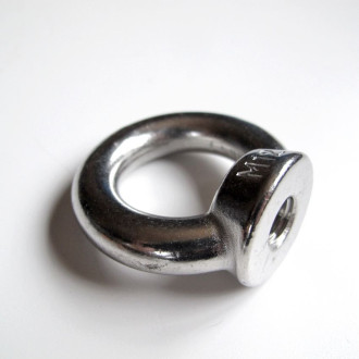 anneau fileté inox diamètre 12 dessous