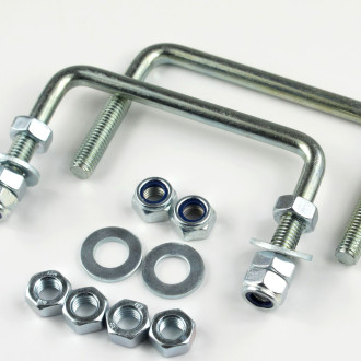 anneaux bride en 60mm et visserie