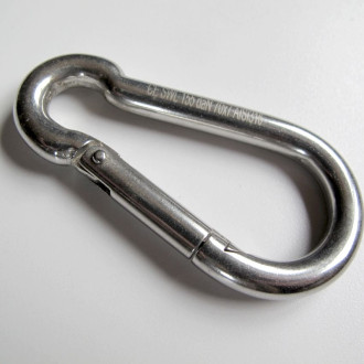 Mousqueton Inox 70mm