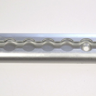 Rail Aero Standard 1/2 rond 2m percé