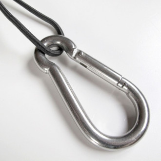 Mousqueton d'arrimage en inox