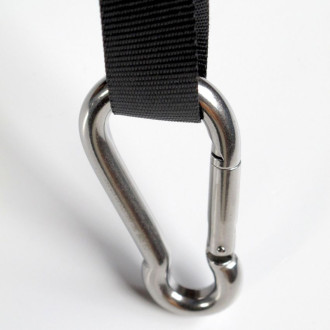 Mousqueton inox pour sangle